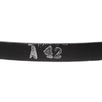 uxcell 3pcs A42 Wrapped Rubber Belt, A-Section V Belt 43.7" Outside Circumference x 0.51" Width x 0.32" Thick, Industrial Power Transmission Belt