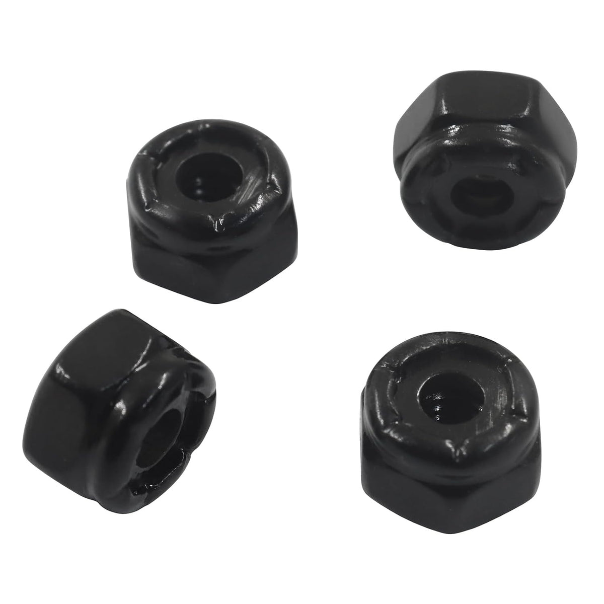 50 Pack #8-32 Nylon Insert Hex Lock Nuts