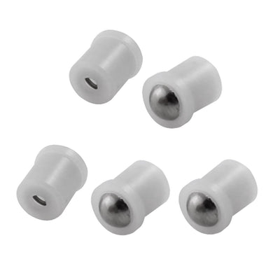 5 Pcs 5mm x 6mm White Spring Ball spring-loaded bal for Pinball Machine (id: e18 8f6 d30 9d1 0f4