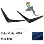Fit 2015-2023 Dodge Charger SRT Front Bumper Canards Painted #P79