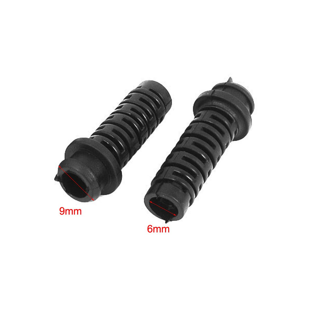 uxcell Rubber Strain Relief Cord Boot Protector Sleeve Hose 34x9x6mm 10pcs