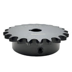 #40 Roller Chain Sprocket Type B 5/8 inch Bore 21 Tooth, Hardened Antirust 1045 Steel Drive Sprockets 40B21-5/8