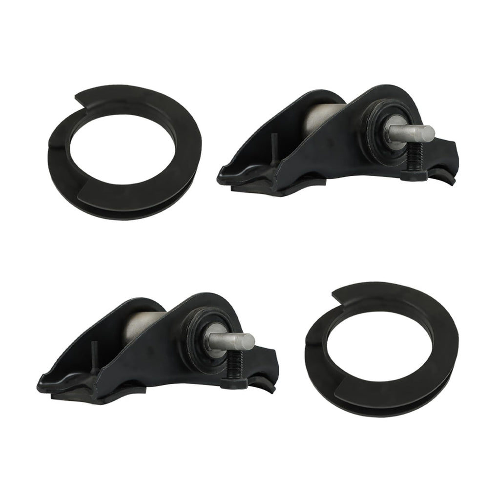 SEBLAFF Coil Spring Perches Seat 2Pcs Rubber Replacement for Mustang