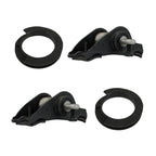 SEBLAFF Coil Spring Perches Seat 2Pcs Rubber Replacement for Mustang