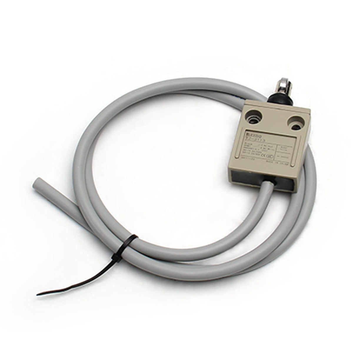 Fielect Limit Switch TZ-3113 Roller Plunger Limit Switch Momentary Switch 1NC+1NO 1Pcs Waterproof for CNC Mill 3D Printer Door Switch