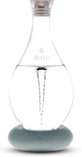 Swirl Structured Water Device, Pitcher & Rechargeable Base, Graystone