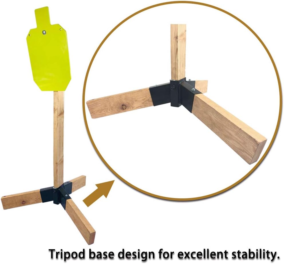 Target Stand System - AR500 Steel Target with 2x4 Mount Kit