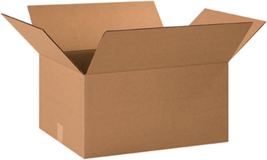 Shipping Boxes Medium 20"L x 15"W x 10"H 20-Pack - Corrugated Cardboard Box for Moving, Mailing, Packing, Packaging
