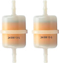 24 050 13-S Fuel Filter 15 Micron Compatible with Kohler 24 050 10 24 050 02-S 24 050 13 24 050 13S 24 050 13-s1 Ariens 21539500 Cub Cadet 2405010-S CC-24-050-02 Briggs 98688 692983 821026 (Pack of 2)