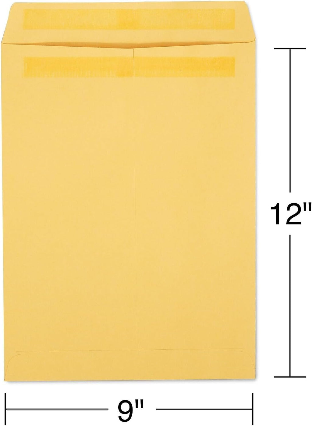 9x12 Self-Seal Catalog Envelopes, Brown Kraft, 100/Box