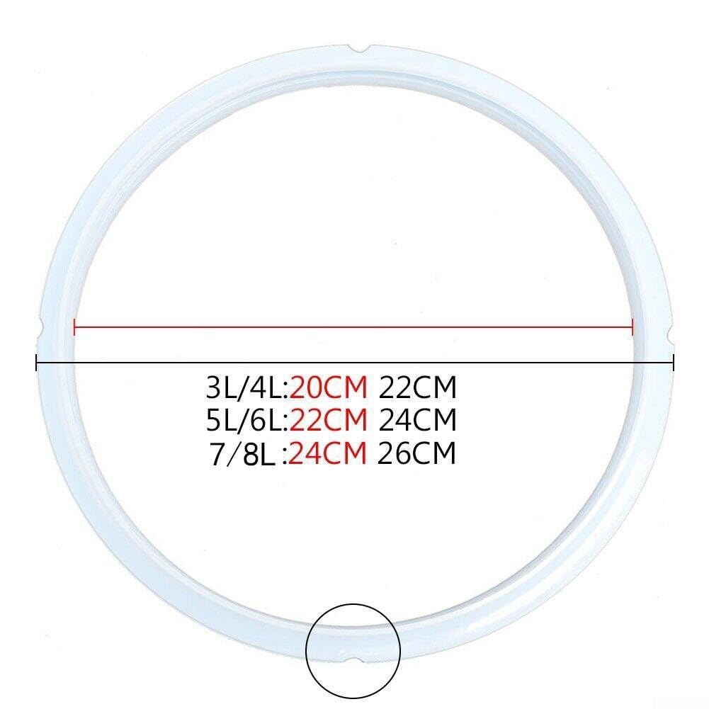 Pressure Cooker Seal Ring for Secure Airtight Cooking(3/4L)