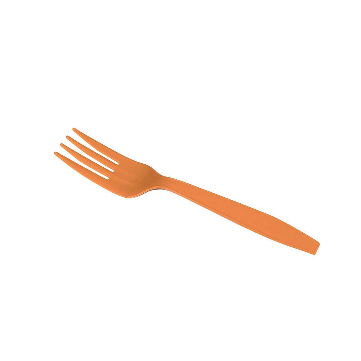 U2030 (Orange) 6.1" PP Extra-Heavy Weight Disposable Fork, Orange (Pack of 1000)