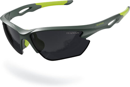 Sports Sunglasses Polarized for Men Women | Running Cycling Fishing, TR90 Unbreakable Frame, UV Protection, Z87