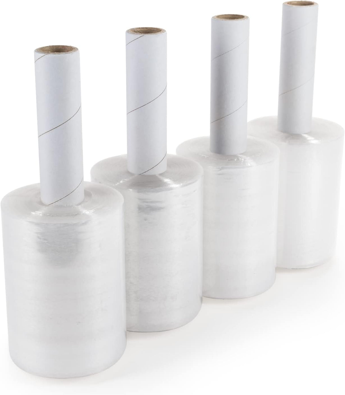 5" x 1000' Stretch Wrap Mini Roll, 80 Ga (4-Pack) - USA-Made