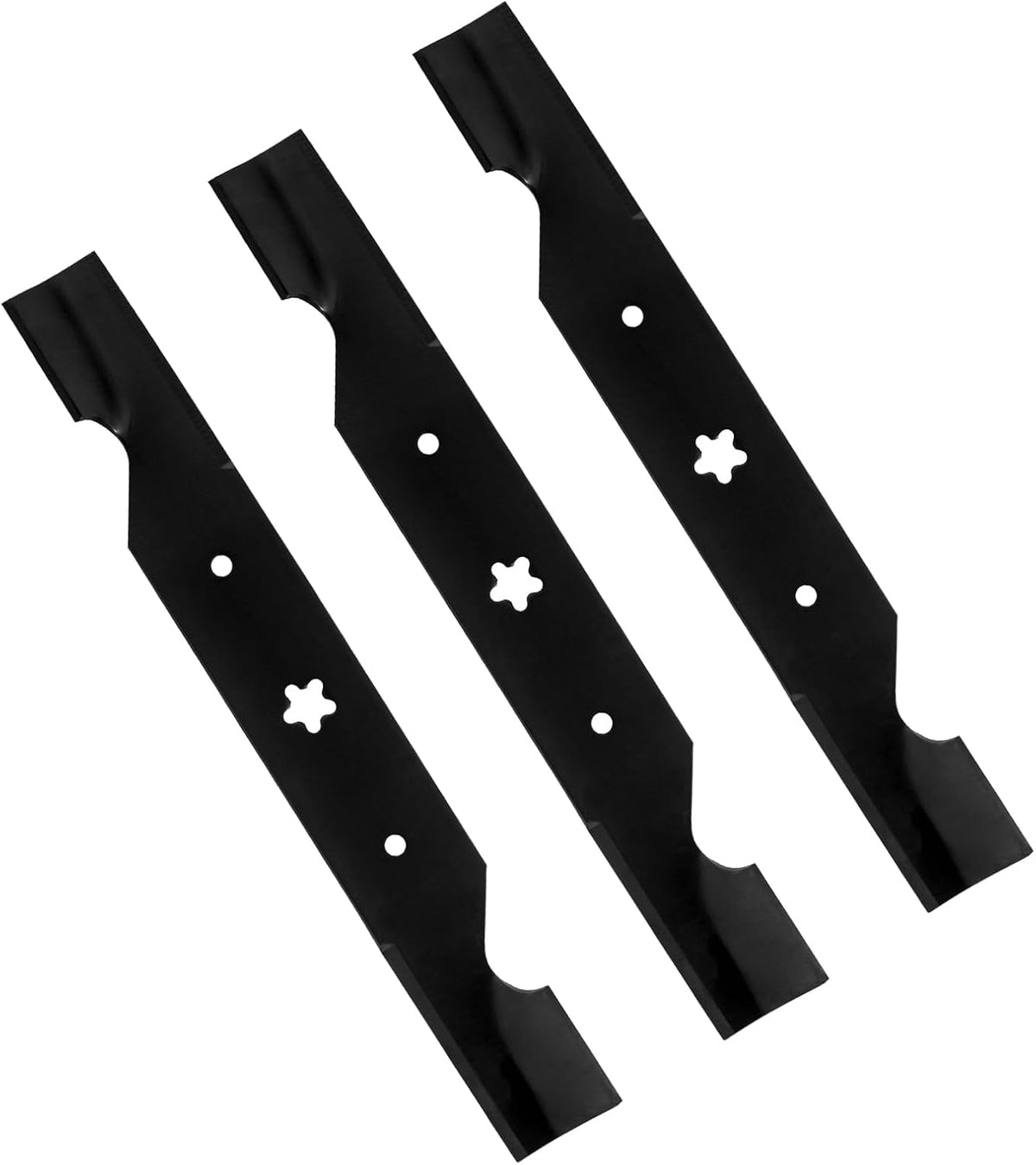 187256 532187256 High Lift Blades for Husqvarna Z254 MZ54 RZ5424 RZ5426 LGT2554 LGT2654 YTH2454 YTH24V54 YTH26V54