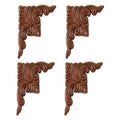 Corner Plates, Royal Oak, 3-1/2 in. L, PK4