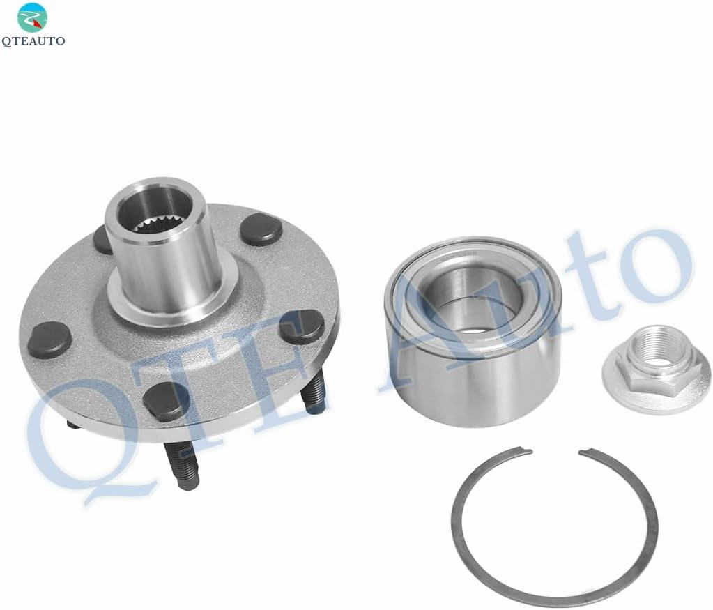 PM Auto Pair of 2 Front Wheel Hub Bearing Assembly Compatible with 2001-2012 Ford Escape