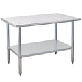 Stainless Steel Prep Table 30''x48'' NSF Commercial Workbench