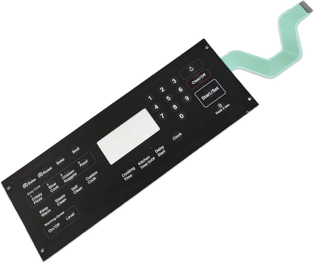 DG34-00020A Range Membrane Switch Touchpad Compatible with Samsung Electric Ranges Ovens, Replaces AP5623392, PS4240764, for NE594R0ABSR, NE59J3420SS, NE59J3420SB, NE59J3421SS, NE595R0ABSR