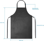 Waterproof Rubber Apron Adjustable Dishwasher Apron