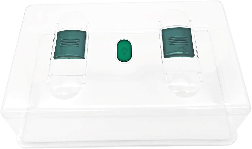 Propagator Tray with Vented Dome, Thick Mini Greenhouse for Seedlings | Large 15 in x 7.1 in Space, Reusable Sturdy