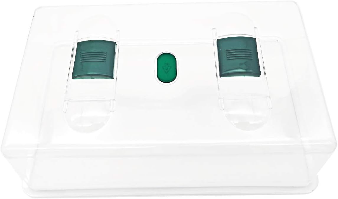 Propagator Tray with Vented Dome, Thick Mini Greenhouse for Seedlings | Large 15 in x 7.1 in Space, Reusable Sturdy