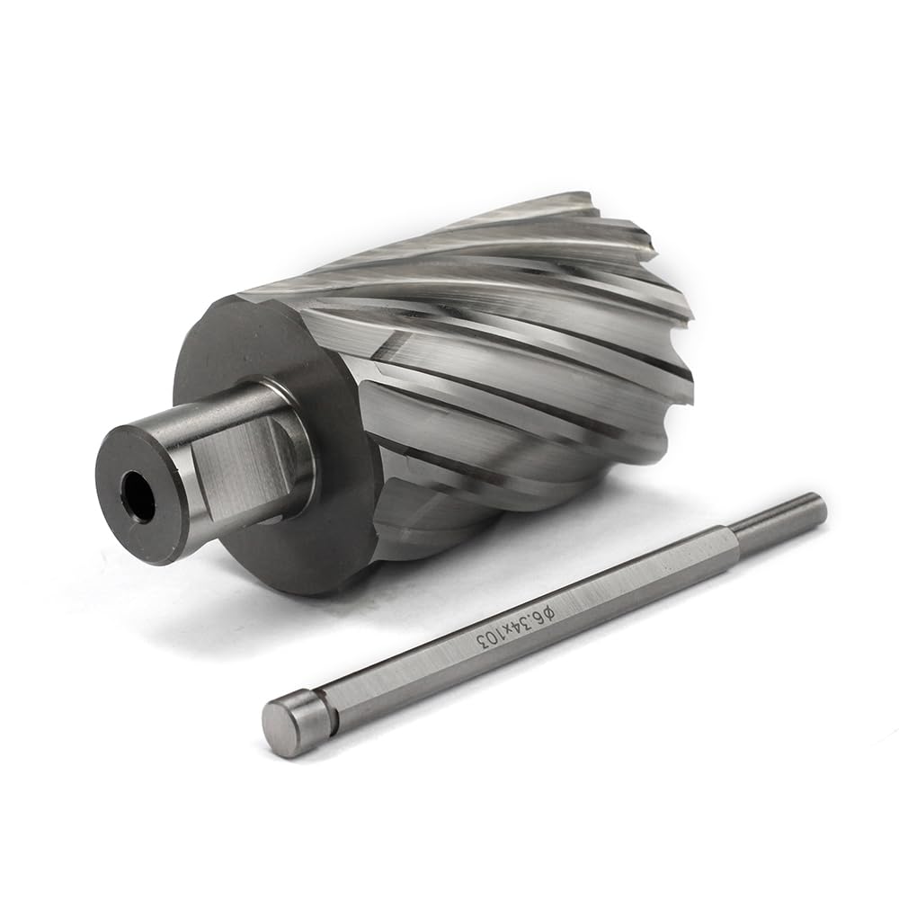 Annular Cutter JESTUOUS 3/4 Inch Weldon Shank 1-11/16 Cut Dia 2 Cut Depth