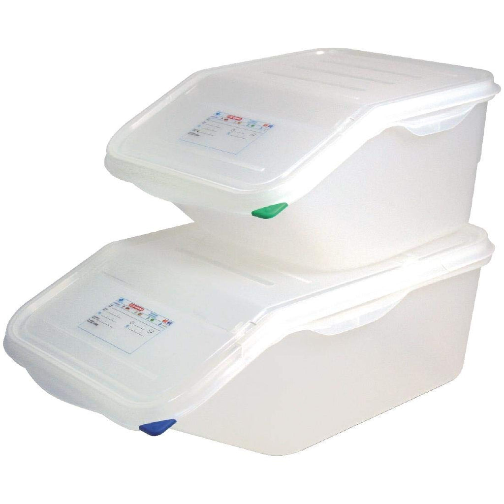 Ingredient Bin, Storage Container for Large Quantity Ingredients, Use in Commercial or Home Kitchen, 1.8 Gallons, 1
