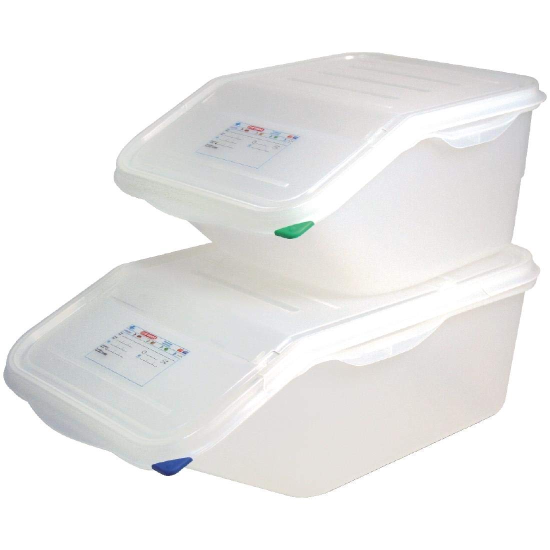 Ingredient Bin, Storage Container for Large Quantity Ingredients, Use in Commercial or Home Kitchen, 1.8 Gallons, 1