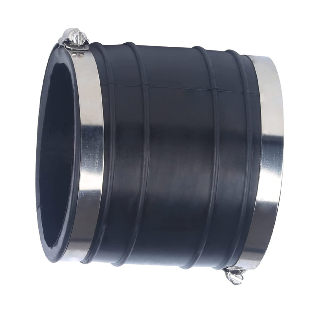 MARKGOO 32-44348001 Exhaust Bellow ID 4 Inch for MerCruiser Stern Drive V6 V8 Engine 2.8L 3.0L 4.2L 4.3L 5.0L 5.7L 5.8L 6.2L 7.4L Upper Tube Pipe Boot with 2 Pcs Clamp Sierra 18-2748 32-44348T