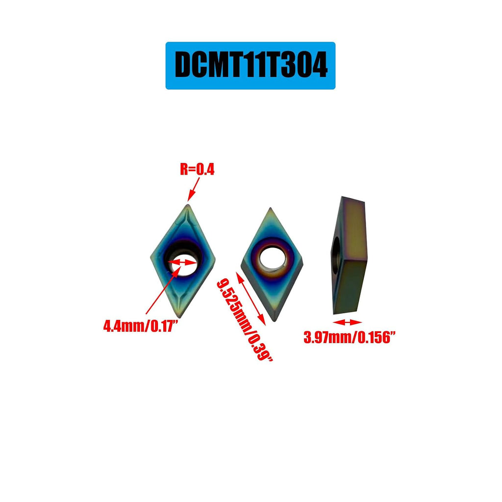 DCMT11T304 Turning Inserts Nano Blue