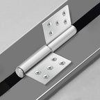 Heavy Duty Stainless Steel Flag Hinges Detachable Design for Interior Doors