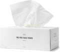 Tree-Free Tissues | Bamboo and Sugarcane Facial Tissues | Soft 2-Ply Sheets for Sensitive Skin | Biodegradable