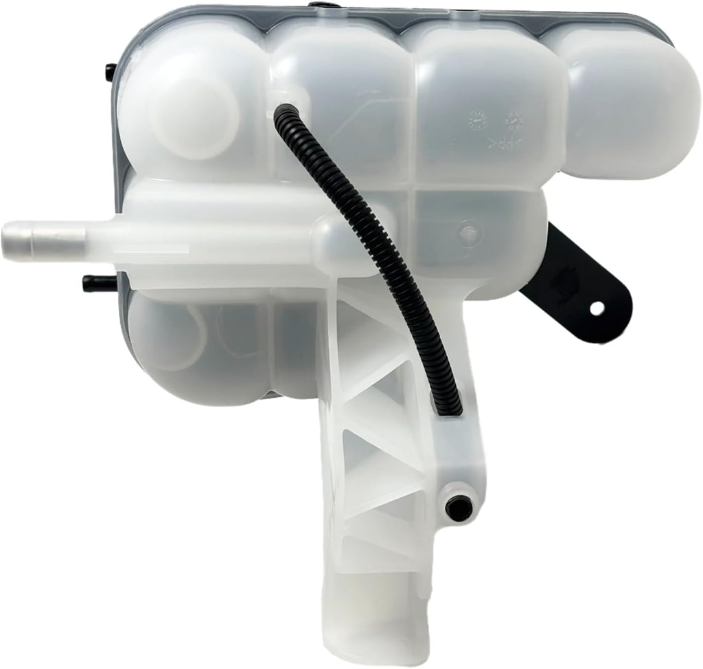 603-002 Engine Coolant Reservoir Tank with Cap & Hose, Compatible with 2016-2021 Dodge Durango V6 3.6L | 2016-2021 Jeep Grand Cherokee V6 3.0L 3.6L, Replacement Overflow Tank Replaces# 68244088AA