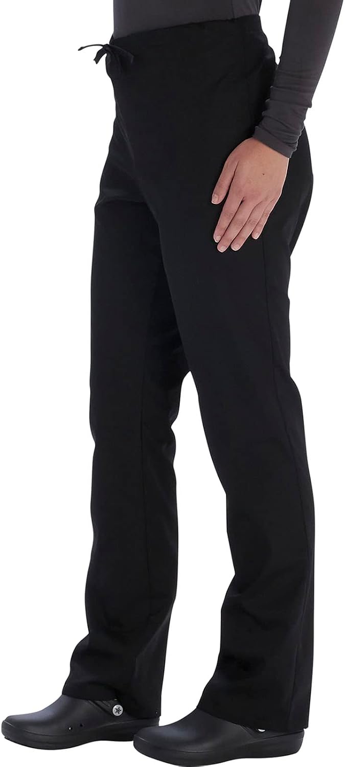 Unisex Scrub Sets V-Neck Shirt with Drawstring Pants