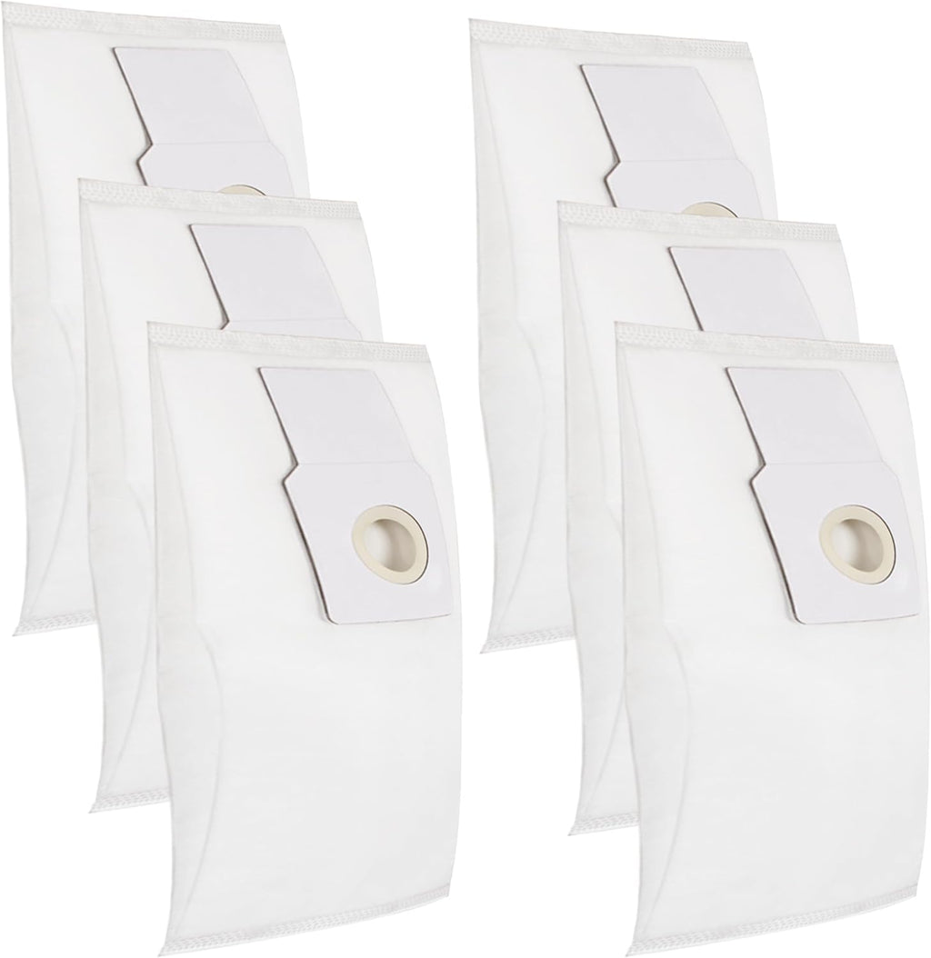 Style O HEPA Cloth Vacuum Bags for Kenmore Progressive, 6-Pack White