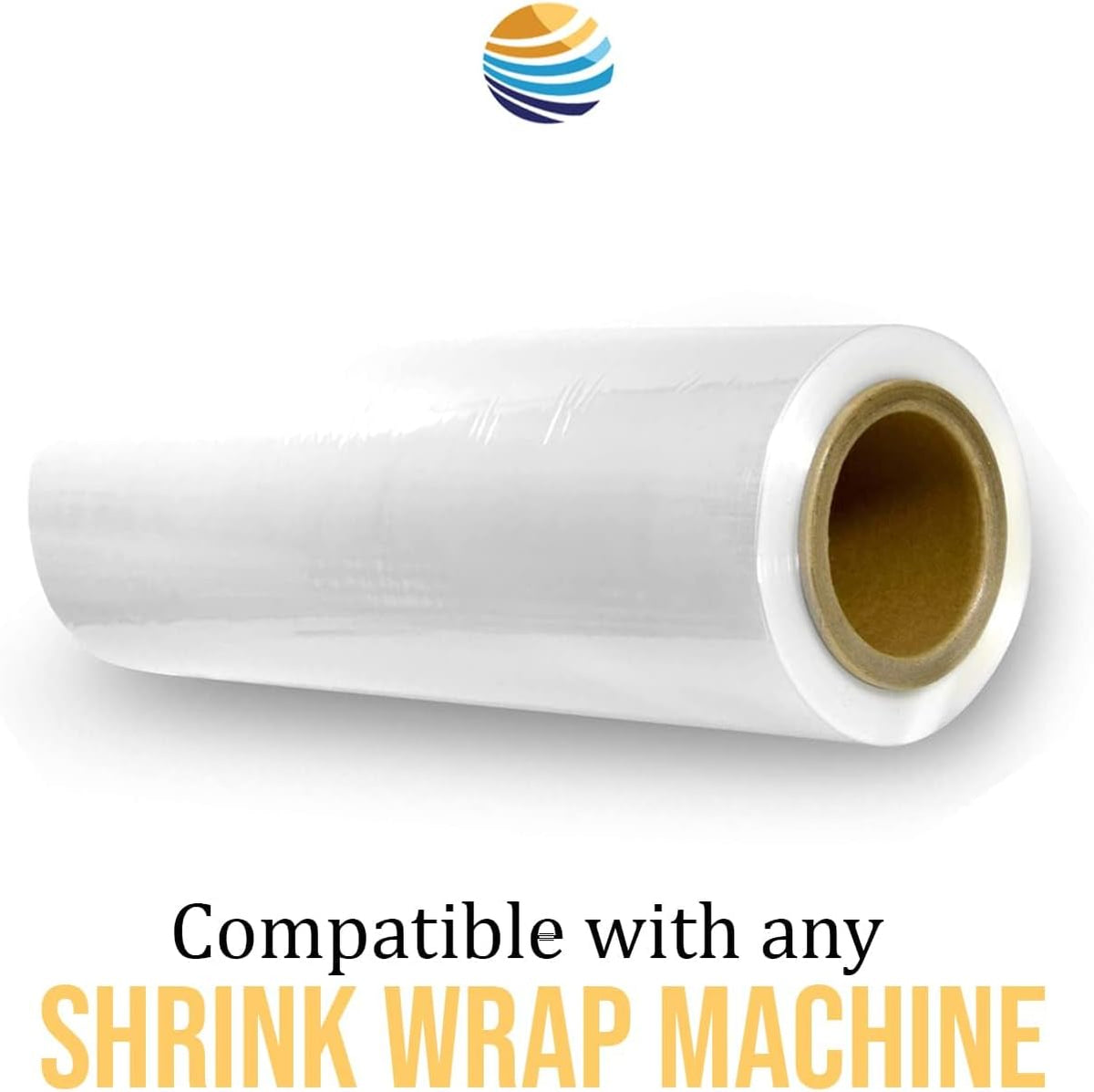 Shrink Wrap Film 525' Heat Wrap POF Centerfold - High Quality Heavy Duty Polyolefin - 75 Gauge (14" x 525')