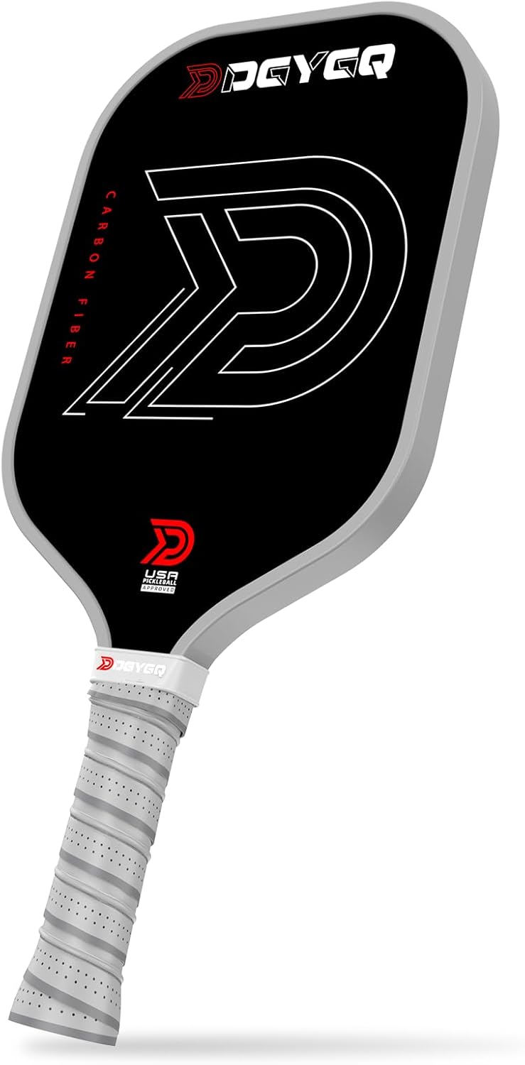 Pickleball Paddles with Polypropylene Honeycomb Core, T700SC Power Carbon Fiber Pickleball Paddle, Increased Power