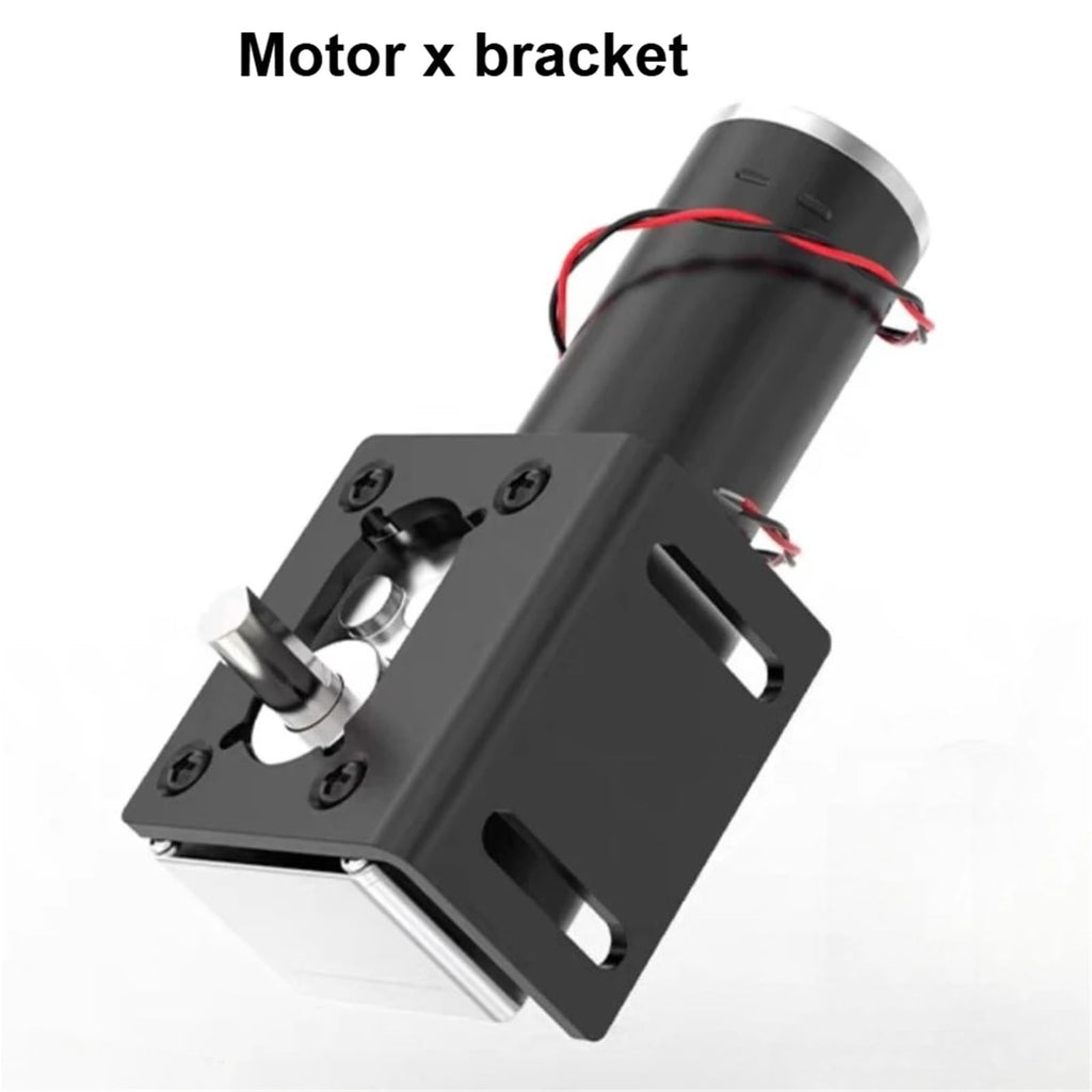 5840-31ZY DC 12V 24V Reduction Gear Motor Large Torque High Power 2-70kg 7RPM-470RPM Worm Reversed 1PCS(Only the Motor,260 RPM,12V)