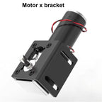 5840-31ZY DC 12V 24V Reduction Gear Motor Large Torque High Power 2-70kg 7RPM-470RPM Worm Reversed 1PCS(Only the Motor,260 RPM,12V)