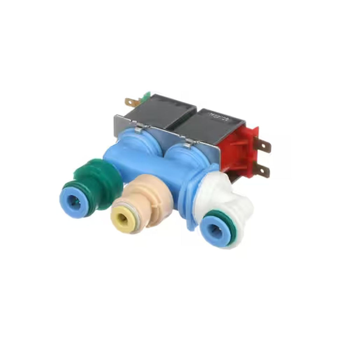 Dual Water Valve Assembly Replacement for Refrigerator Ice and Water Dispenser Systems, Compatible with Whirlpool Model WRX986SIHZ01, Water Inlet Valve Replacement Part