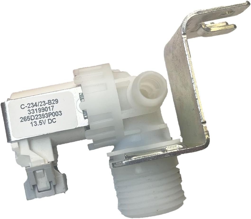 WD15X24213 WD15X22999 WD15X26140 Dishwasher Valve Kit for GE – White Plastic OEM Replacement,Replaces 4547181 AP6286892 PS12342758 EAP12342758 WD15X20119 WD15X21340