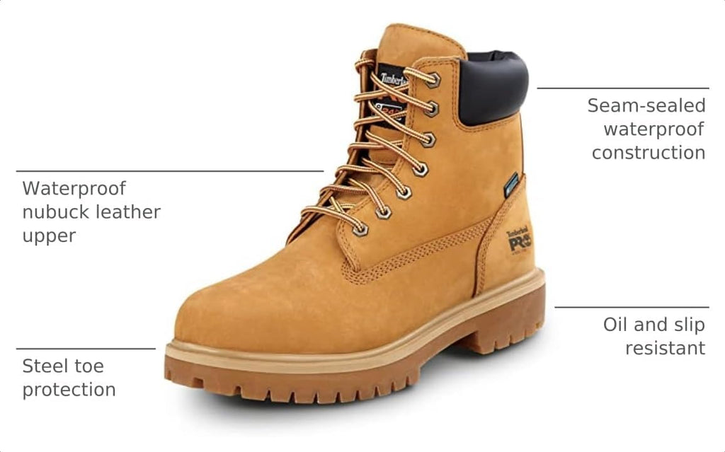Mens Direct Attach MaxTRAX Steel Toe WP SRO