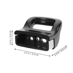 4pcs Replacement Pot Handle Black Plastic Side Handles