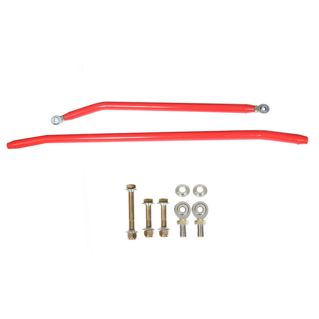 SEBLAFF Red Steering Linkage Drag Link Tie Rod Upgrade Kit