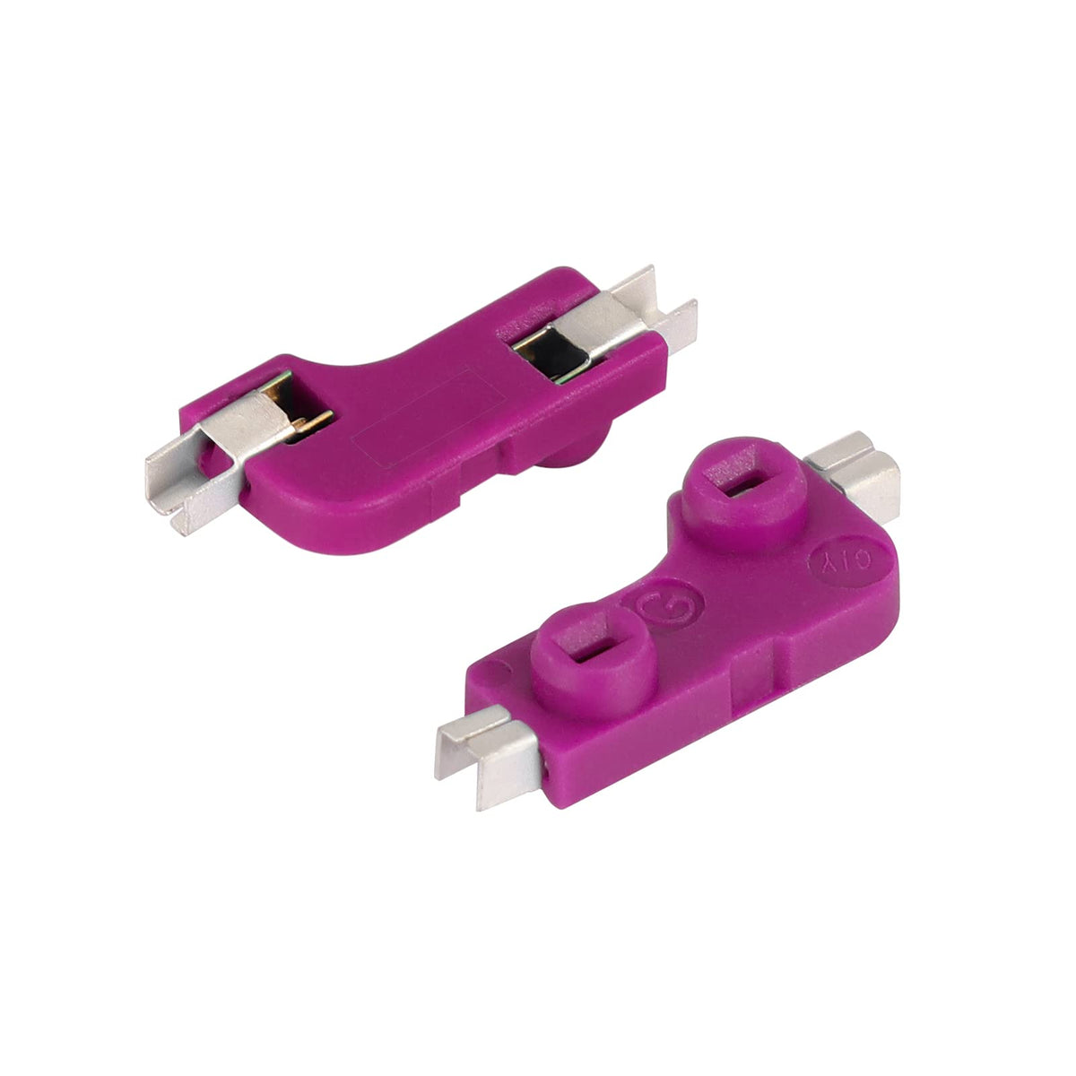 DUROCK MX Hotswap Sockets - Mechanical Keyboard Switches Hot-Swap PCB Sockets (Rose Red, 110pcs)