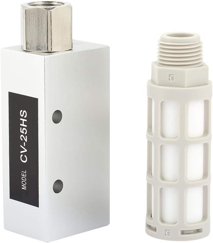 Garosa CV25HS Vacuum Generator Ejector, 2.5mm Nozzle 160L/min