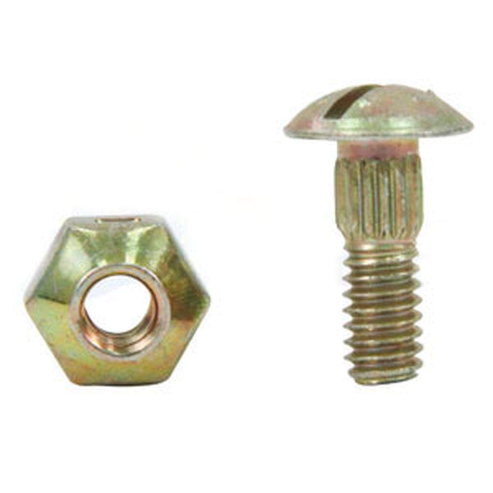 H125891 Grain Head Cutter Bar Knife Section Nut and Bolt Fits John Deere