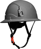 APEX Safety Helmets – Type 2 Class E, Full Brim, Non-Vented, Rated for 20,000 Volts and Top, Front, Back, and Side