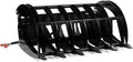72" Extreme Root Grapple Rake Attachment, Universal Quick Tach Connection, Twin 3,000 PSI Cylinders, Replaceable